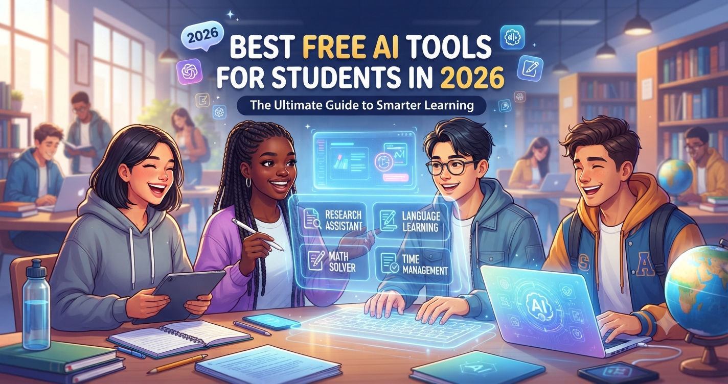 Best Free AI Tools for Students in 2026: The Ultimate Guide to Smarter Learning