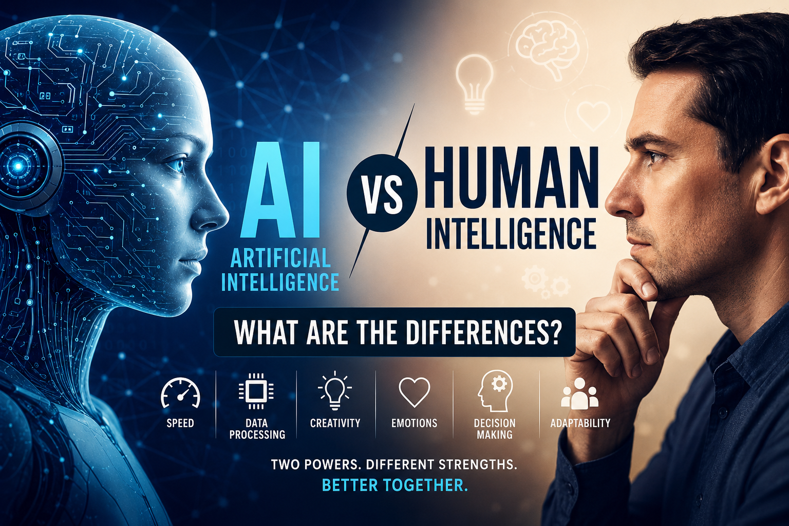 AI vs Human Intelligence: What Are the Differences?