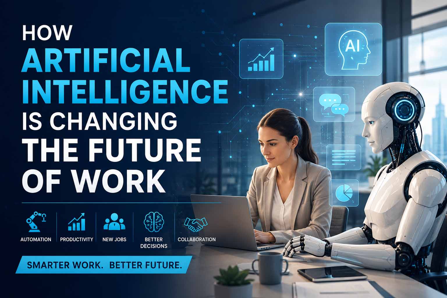 How Artificial Intelligence Is Changing the Future of Work: Opportunities, Challenges, and What You Need to Know