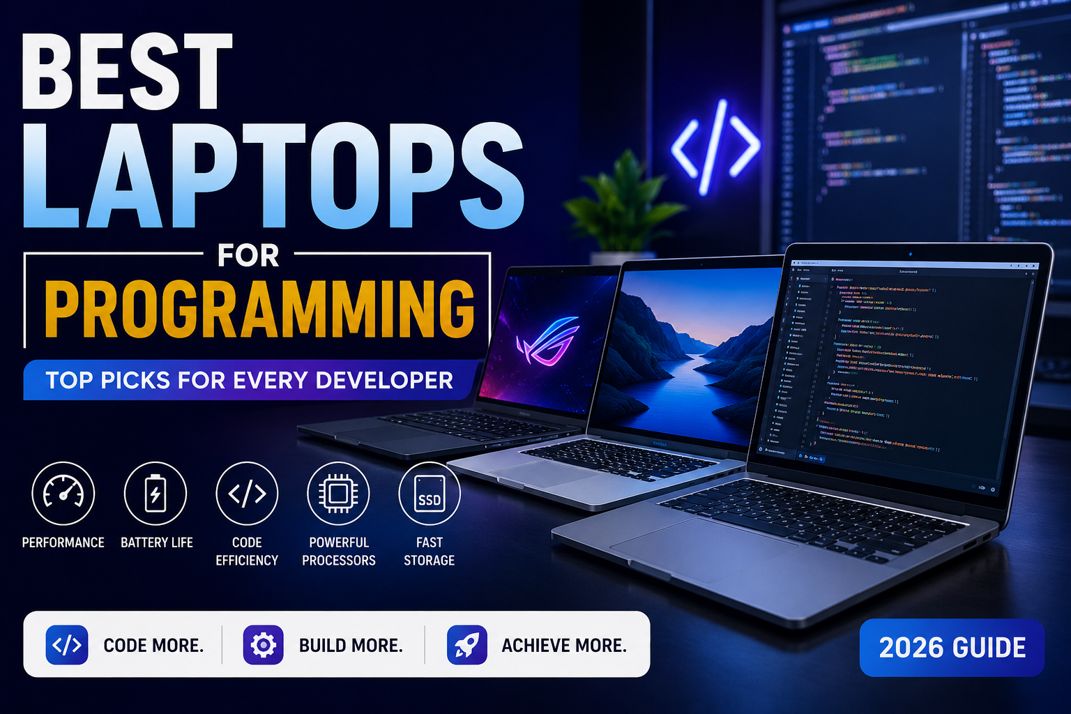 Best Laptops for Programming (2026 Guide): Top Picks for Every Developer