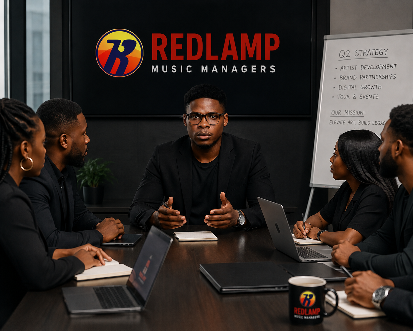 Redlamp Music Managers Officially Launches to Empower Artists and Elevate African Music